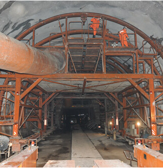 隧道防水层铺设施工方法-下